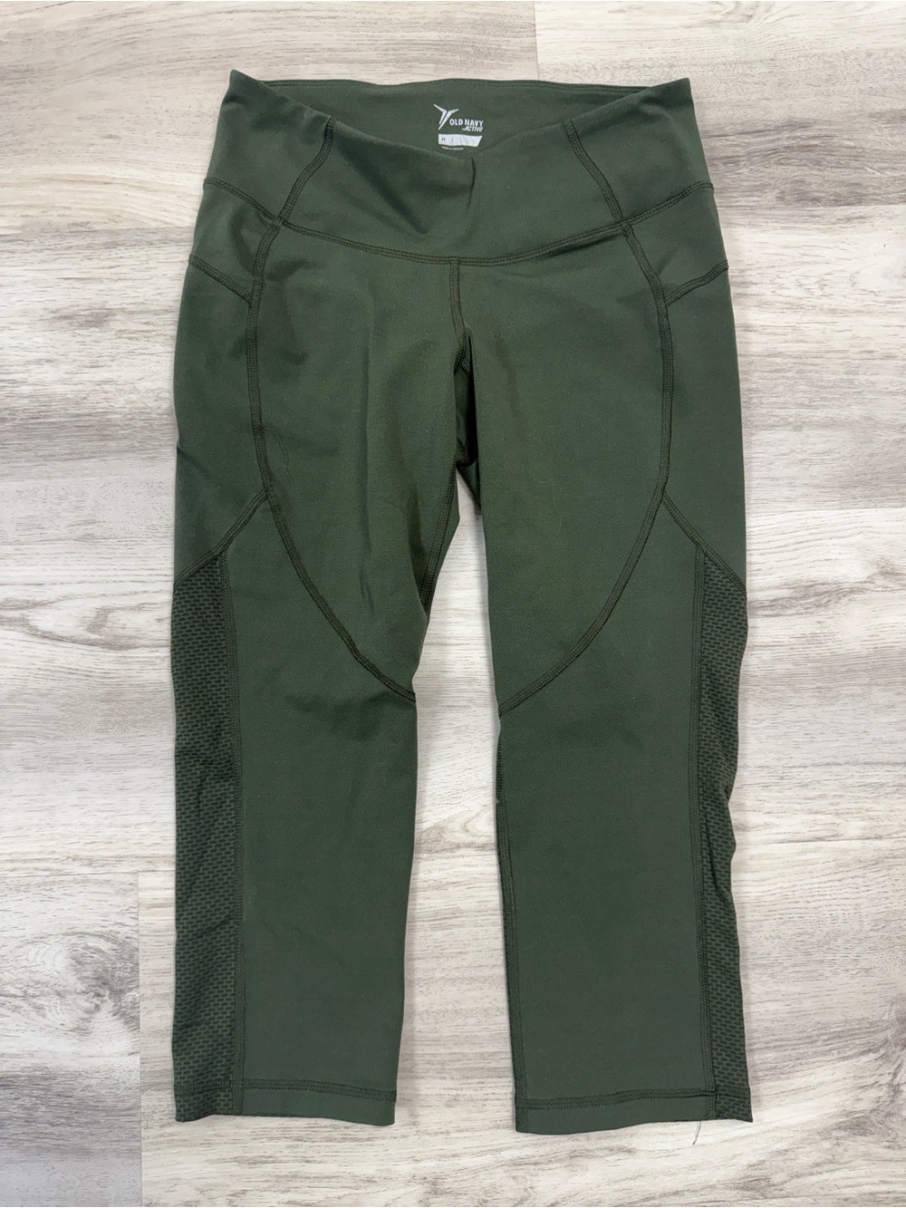 Old Navy Active Olive Green Sports Leggings